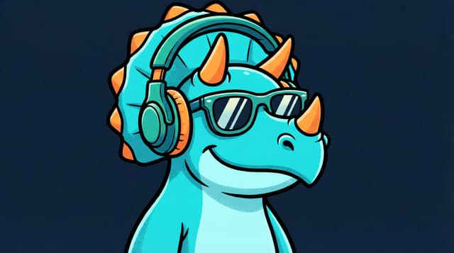 Tinnitus Saurus mascot